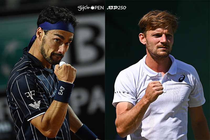 Fognini and Goffin to play the Gijn Open