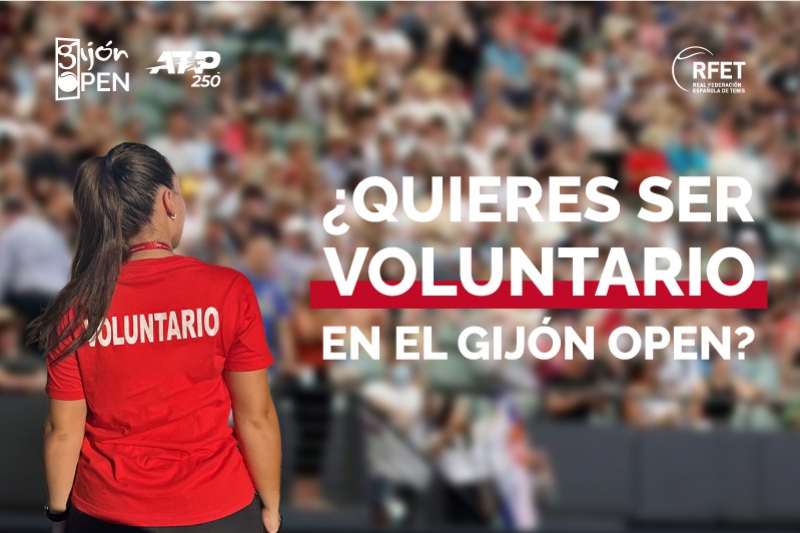 ¿Quieres ser voluntario/a del Gijón Open?