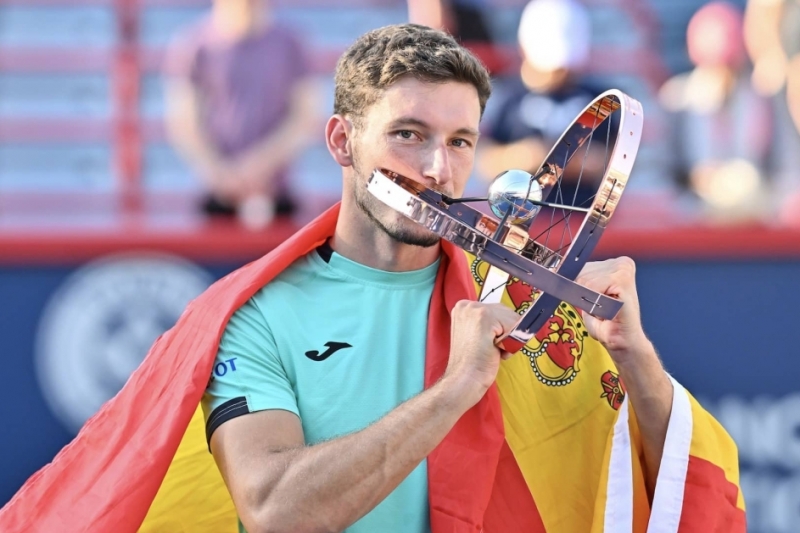 Pablo Carreo conquista su primer Masters 1000 en Montreal