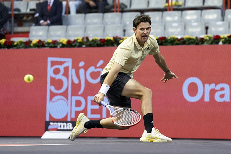 Clase magistral de Thiem en su estreno