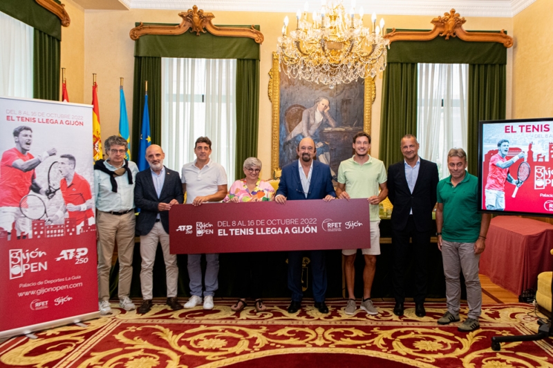 El Gijón Open se presenta oficialmente con Pablo Carreño como abanderado
